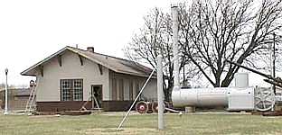 The natural gas museum in Hugoton, Kansas.