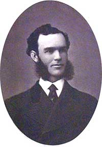 Portrait of John Livingston Grandin of Pennsylvania oilfields.