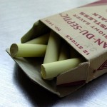 Crayola-an-du-septirc-old-AOGHS Box of the dustless chalk made by Benny and Smith Co.