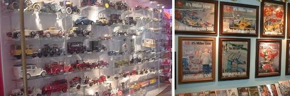The Wisconsin Petroleum Museum offers educational exhibits that include vintage model cars and trucks. 
