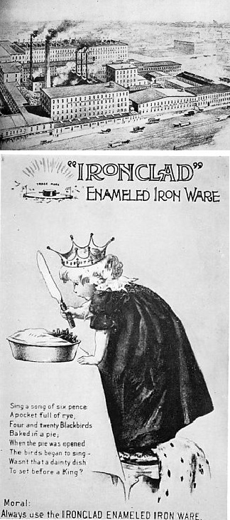 1884 advertisement for her Ironclad products