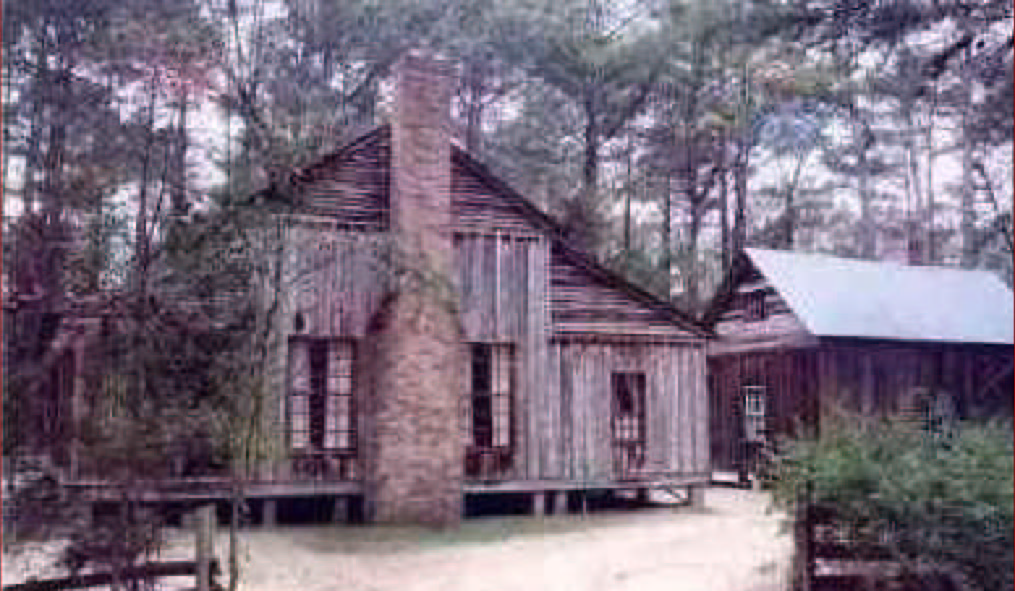 Lyne T. Barret’s 1848 homestead became a Bed and Breakfast.