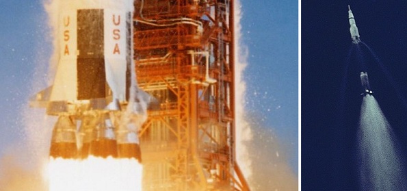 Saturn V launches burning "rocket grade" kerosene.