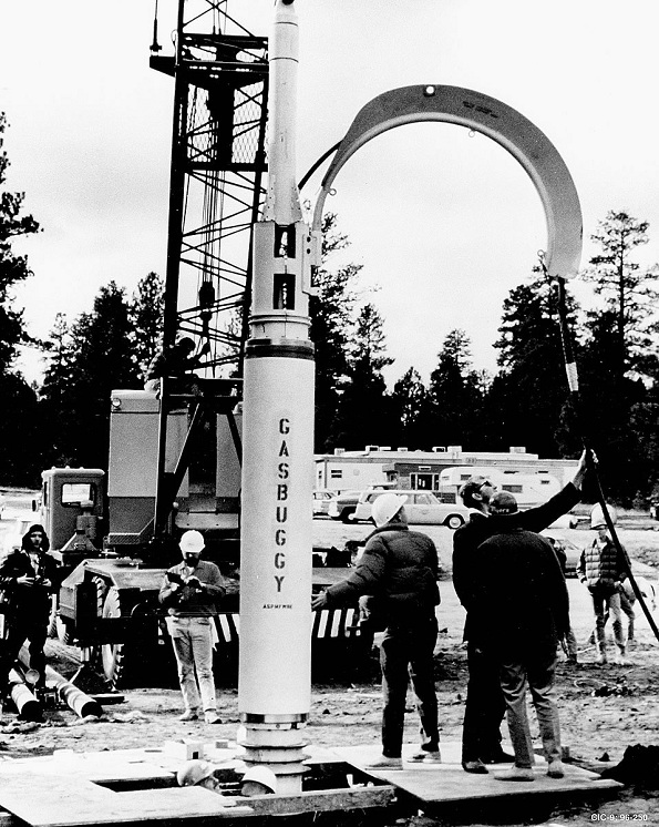 Scientists in December 1967 lowered a 29-kiloton nuclear device into a New Mexico gas well.