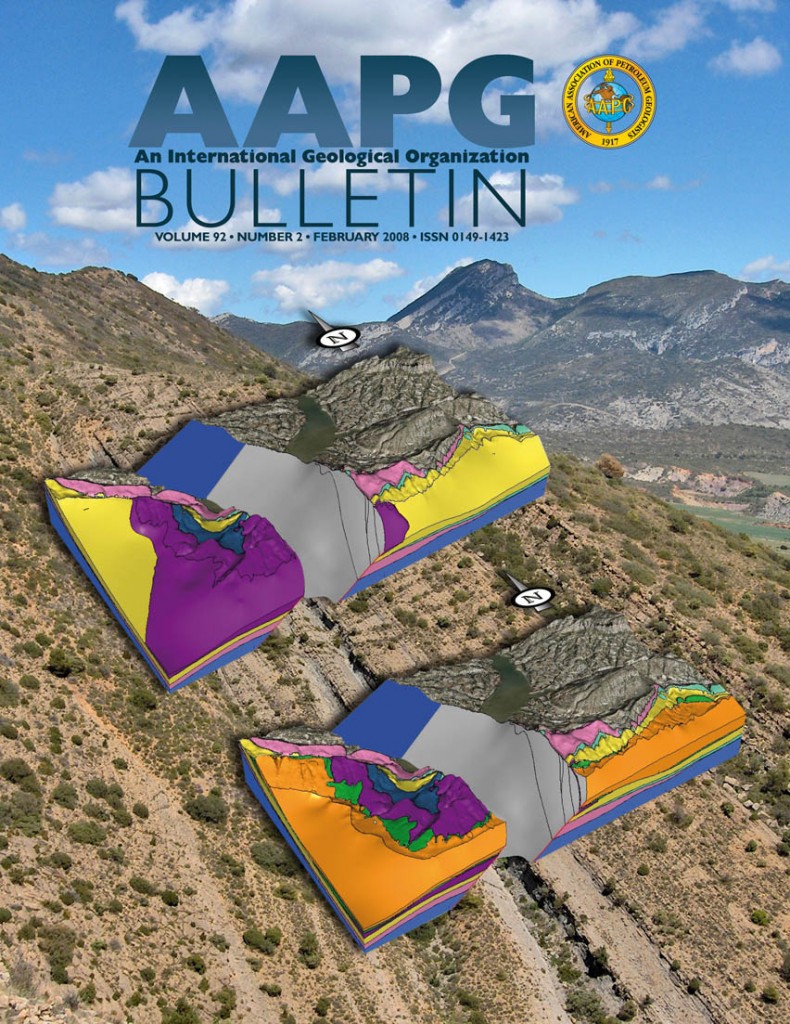 AAPG magazine cover of Bulletin