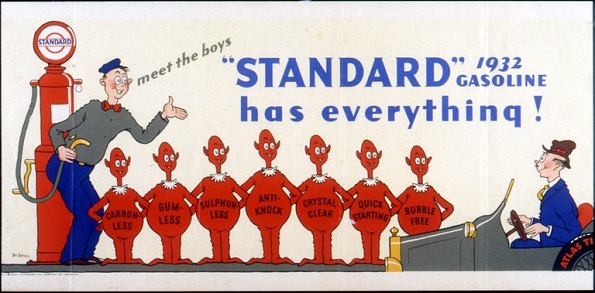 Seuss the oilman Standard Oil 1932 ad by Theodor Geisel