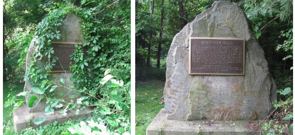 Haymaker well site, preserved by the Murrysville Historical Preservation Society.