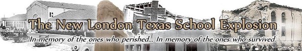 New London Texas School Explosion museum exhibit of personal accounts.