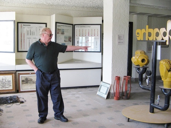 John West, who in 2006 preserved artifacts in the closed Anadarko Basin Museum of Natural History in Elk City, OK.