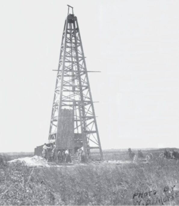 Jennings Oil Company No. 1 well, which discovered the first commercial oilfield in Louisiana.