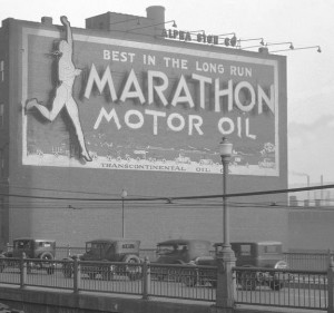 Marathon of Ohio Oil motor oil advertisement
