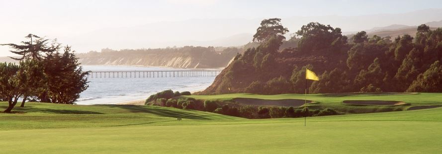 Sandpiper Golf Club, former site of a 1942 Japanese sub attack.