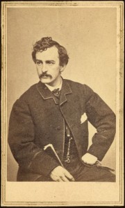 Dramatic Oil founder John Wilkes Booth portrait