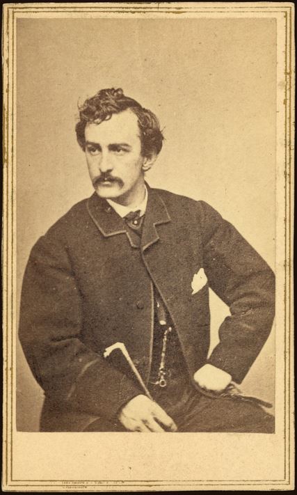 Dramatic Oil founder John Wilkes Booth portrait by Alexander Gardner.
