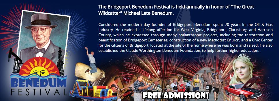 Poster for The Benedum Festival in WV.