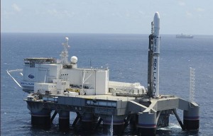offshore rocket launcher Sea Launch oil platform