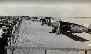 Phillips Petroleum sponsored Woolaroc airplane and competing planes for 1927 Dole Air Race.