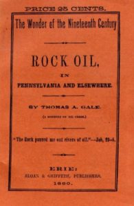 Cover of Rock Oil, the first oil book 