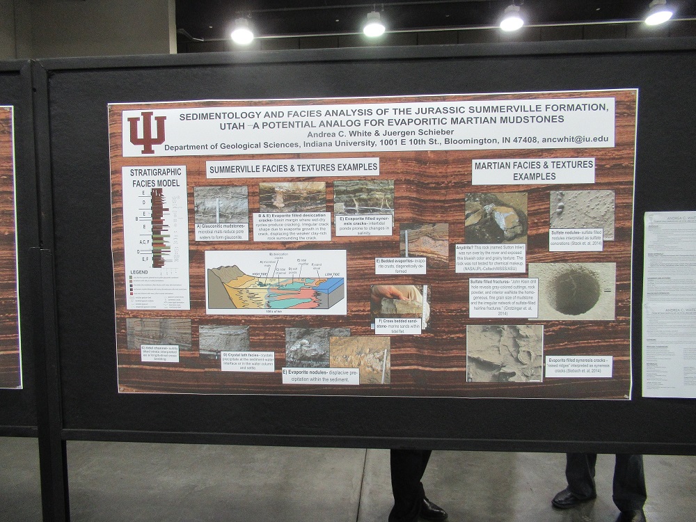 Poster presentations were among the 96 company, university, and professional organization exhibitors at the 2017 AAPG mid-continent geology gathering.