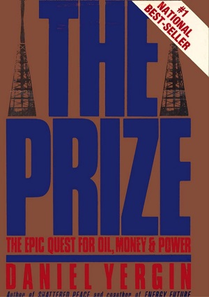 Cover of 1991 book, the Prize, by Dan Yergin