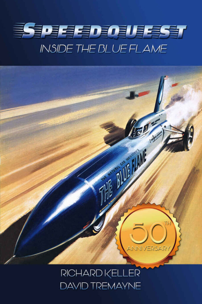 Book cover of Speedquest: Inside the Blue Flame,