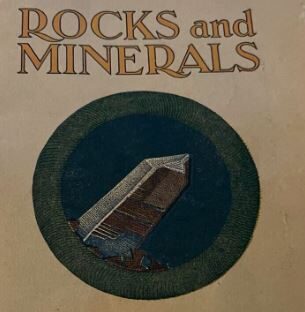 Mining merit badge was replaced with the Rocks and Minerals merit badge.