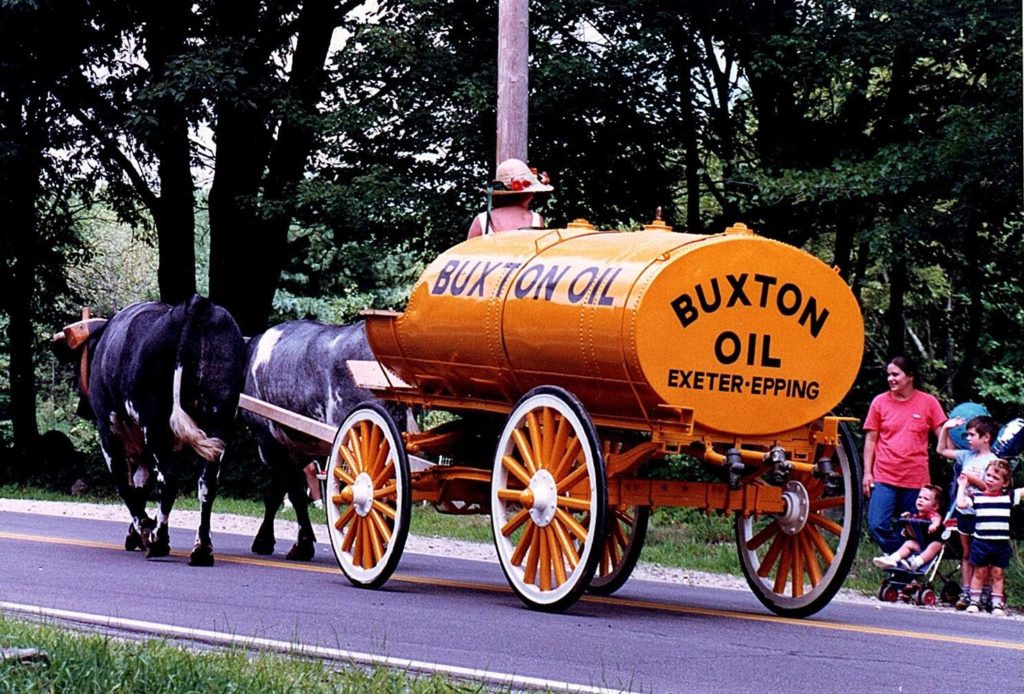Antique Buxton Fuel Oil Wagon parade