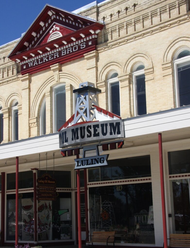 The Texas Luling Oil Museum is housed in an 1885 mercantile building.